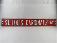 St. Louis Cardinals Way Street Sign 42"