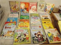 (25) Vintage "Little Golden Books"