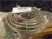 New Metal Garden Hose - Length Unknown