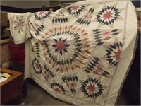 "Country Line" Comforter w/ 2 Pillow Shames