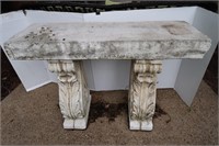 Cement Outdoor Decorative Table