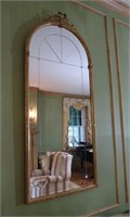 Gold Gilted Framed Mirror-27 1/2"Wx64"H