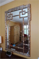 Larage Bamboo Design Mirror-36"Wx58"L