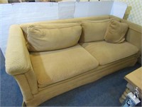 Sofa Bed w/Pillows-75x36x26