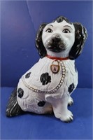 Ceramic Dog Figurine