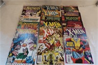 15 Vintage Marvel & D.C. Comic Books
