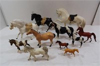 Large Lot of Horse Figures & Unicorn