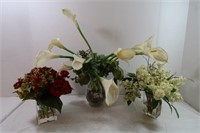 Flower Arrangements in Vases