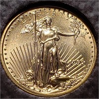 1995 $5 Gold Eagle - 1/10 oz Gold
