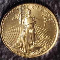 1994 $5 Gold Eagle - 1/10 oz Gold