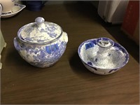 2 pieces Sheltons pottery