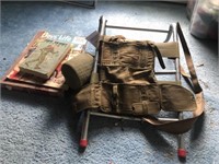 B2-Boy Scout handbook, canteen, back pack