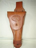 El Paso Saddlemakers leather holster w/leg tie &