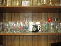 Contents of Shelf - Collector's Glasses & Mugs