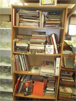 Contents of 5 Shelf Book Case - Vintage Books