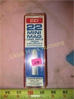 CCI Mini Mag 22LR High Velocity Ammunition 100rds