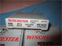 3 Boxes - Winchester SuperX 410ga Buckshot Ammo