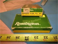 2 Boxes Remington 12ga 00 Buck Ammunition - 10rds