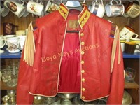 DD Ranch Wear Vintage Leather Fringed Jacket
