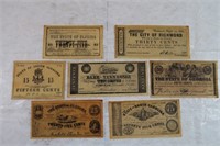 Confederate Currency Replicas