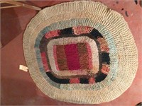 100 YEAR OLD HANDMADE RUG - NICE RUG