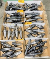 LOT (46) #CAT-50 CNC TOOLHOLDERS (*See Photos)