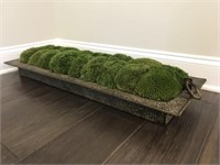 FAUX GREENERY CENTER PIECE