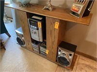 OAK STEREO CABINET