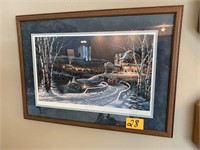 TERRY REDLIN FRAMED PRINT "FAMILY TRADITIONS"