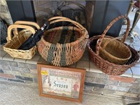 BASKETS & PICTURE