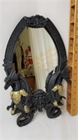 Gothic Dragon Mirror 15" Tall