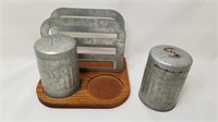 Old Fashioned Salt n Pepper Station