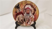 Chief of the Piegon Blackfoot Plate X8369