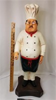 Tall Chef Statue For Counter