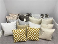 21PC ASSORTED PILLOWS