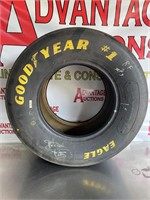 Autographed Richard Petty NASCAR tire