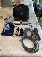 ResMed S-9 CPAP machine w/ hoses, mask, bag, etc
