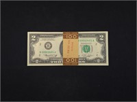 (50) CONSECUTIVE SERIAL NUMBER $2 NOTES