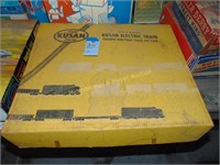 KUSAN O GUAGE ELECTRIC TRAIN SET IN BOX