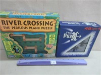 RIVER CROSSING PLANK PUZZLE & THE ULTIMATE PUZZLE