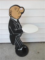 FUN WOODEN "JEEVES" TRAY STAND