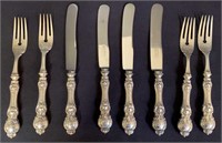 Henckels 800 Silver Knives and Forks