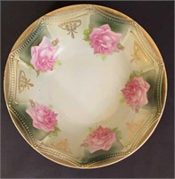Porcelain Serving Bowl Rose Transfer