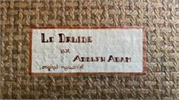 Adolph Adam Original Manuscript Le Druide