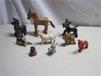 Donkey Figurine Lot 2
