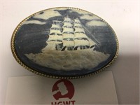 Sailing ship buckle