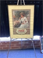 Coca-Cola soda sign
