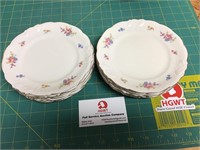12 KPM China bread plates