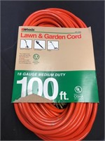Woods lawn and garden cord 100 feet
