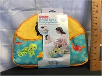 Fisher-Price portable bath and changing caddy new
